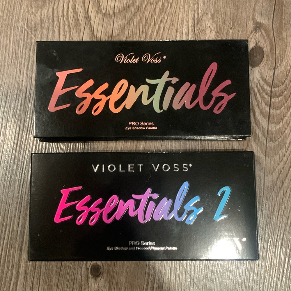 Violet Voss “Essentials” and “Essentials 2” eyeshadow palette bundle
